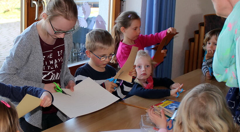 vom Kindergottesdienst Benfe 2019